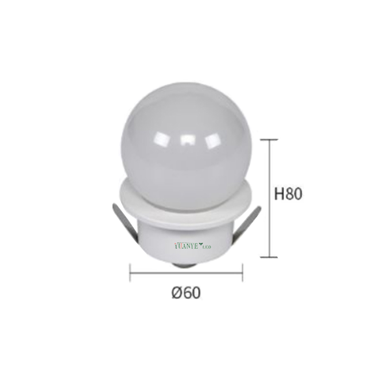 Yuanyeled - Factory Custom 3W 4W 5W POTO PIXEL LIGHT Outdoor con DMX512 Wifi Control Luces de luces de la ciudad Luces YY -DG027 9