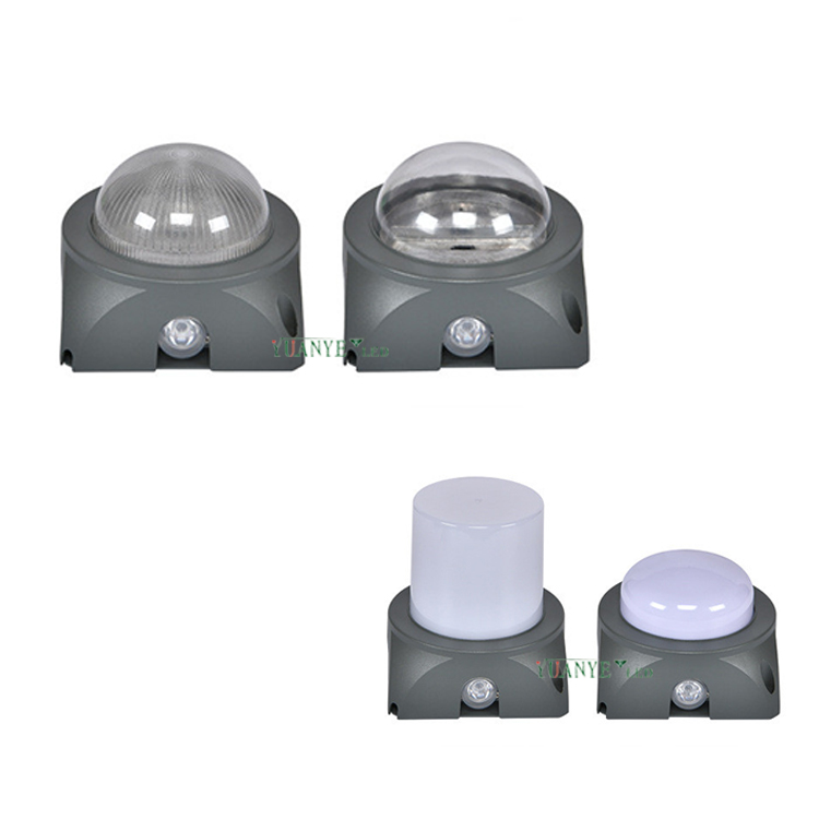 Yuanyeled - Efek Pelangi Lampu LED Lampu Aluminium 9W 15W 21W 220V Lampu Dekorasi RDM Permanen YY -DG025 4