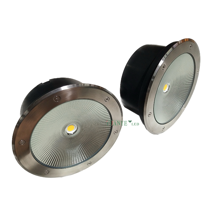 Yuanyeled - luces subterráneas de mazorca LED empotrada en tierra impermeable 5W 27W 30W 60W Aluminio para Park STEET YY -DMR002 9