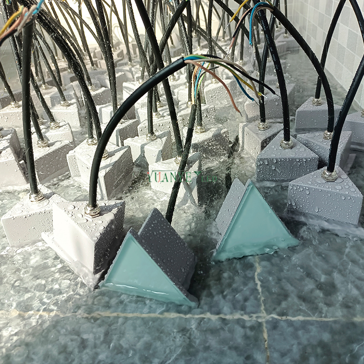 yuanyeled - Outdoor Led Underground Lights Remote Control Warm White Waterproof Ip65 For Fence Garden YY-DZT001 9