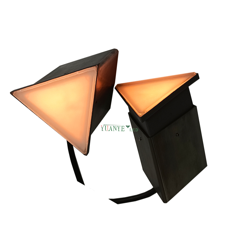 yuanyeled - Outdoor Led Underground Lights Remote Control Warm White Waterproof Ip65 For Fence Garden YY-DZT001 8