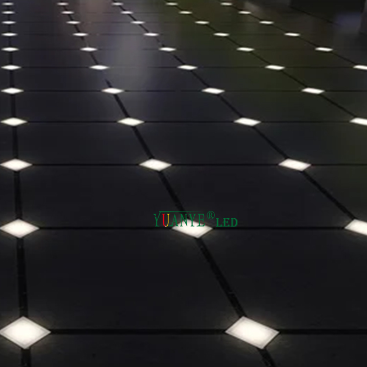 Yuanyeled - LEAK GARDER DEL GARDÍA LED ILUMENTA DEL PISO DE SEGURO BUSTROUD IP65 Montado A yy -Dzs montados001 12