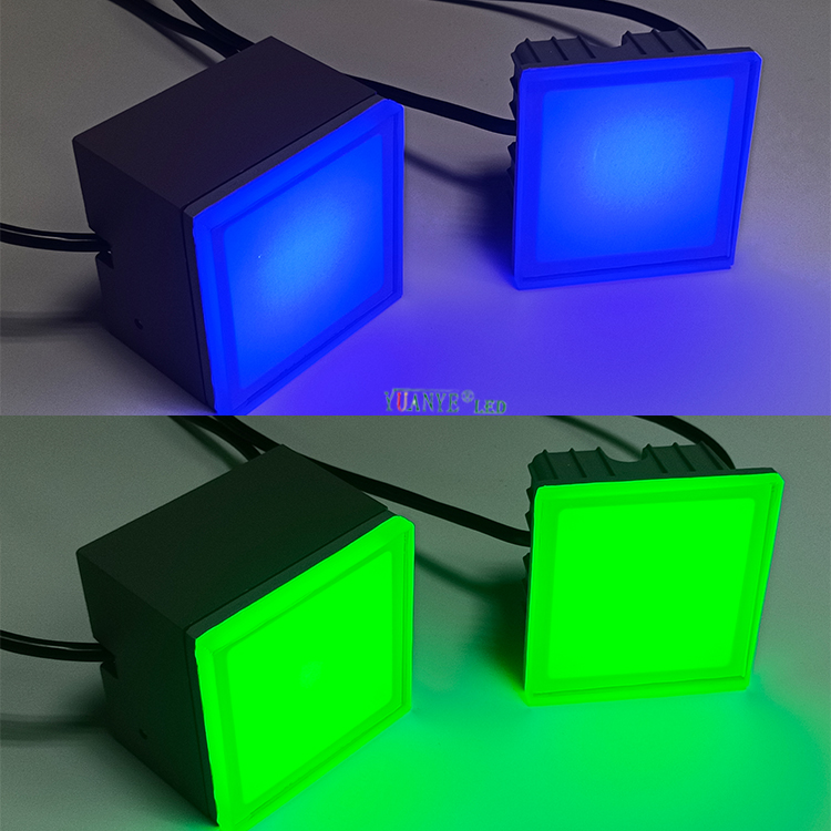 Yuanyeled - LEAK GARDER DEL GARDÍA LED ILUMENTA DEL PISO DE SEGURO BUSTROUD IP65 Montado A yy -Dzs montados001 8