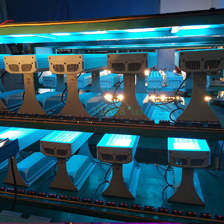 DMX512 Luz de inundación 72W 90W 3in1 RGB Luz de control de control remoto para edificios de hotel YY-SG0018 9