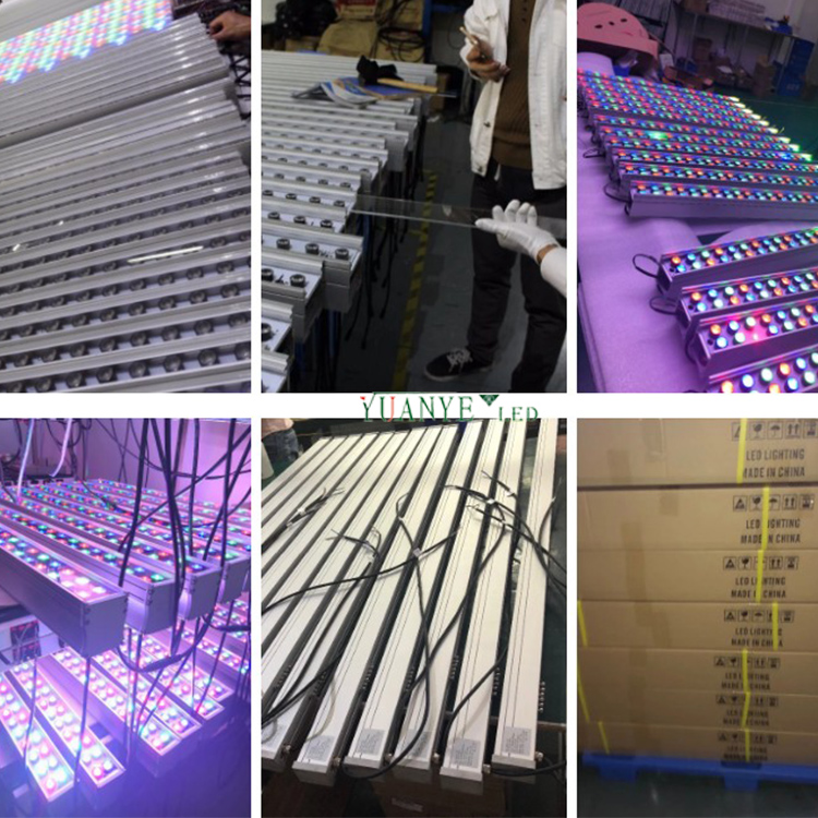 Yuanyeled-LED LED LED LED WACK WASHER LICHTER Multi-Color RGBWY App Bluetooth Control für Hotelgebäude Stufe YY-XQ4562 9