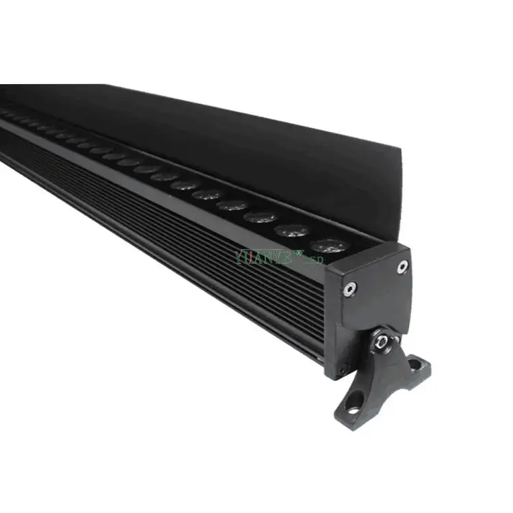 Yuanyeled-Luz de lavadora de pared de escenario RGBW 6W-36W RF Control Aluminum IP65-67 para DJ Bar YY-XQ4563 1