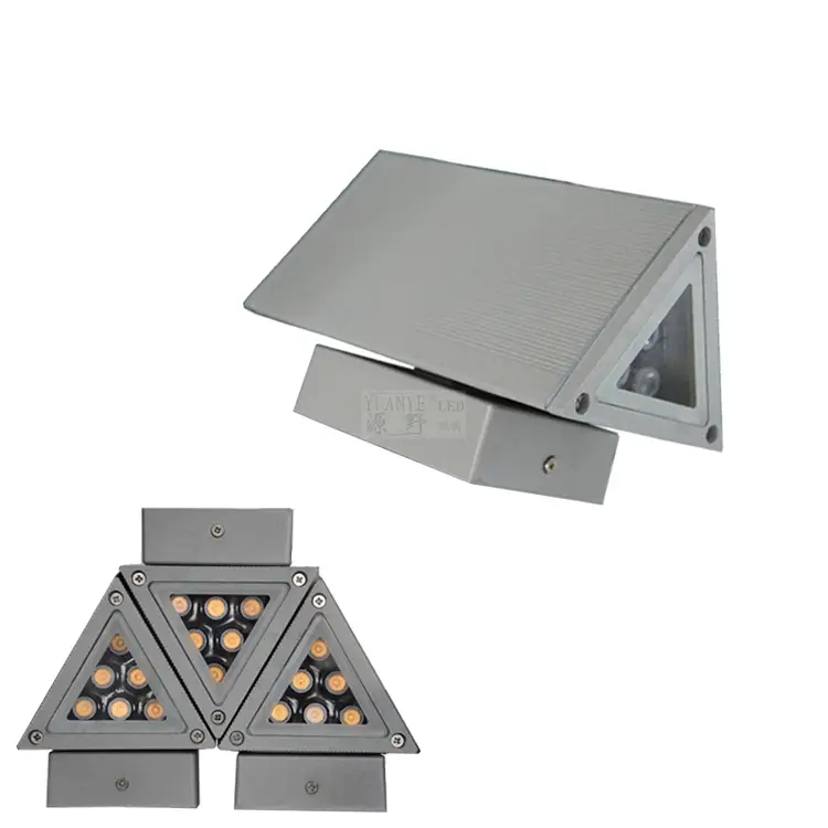 YUANYELED- LED 벽 조명 강력한 조명 DMX512 3W 6W 9W 거실을위한 장식 조명 Villar YY -BDT002 1