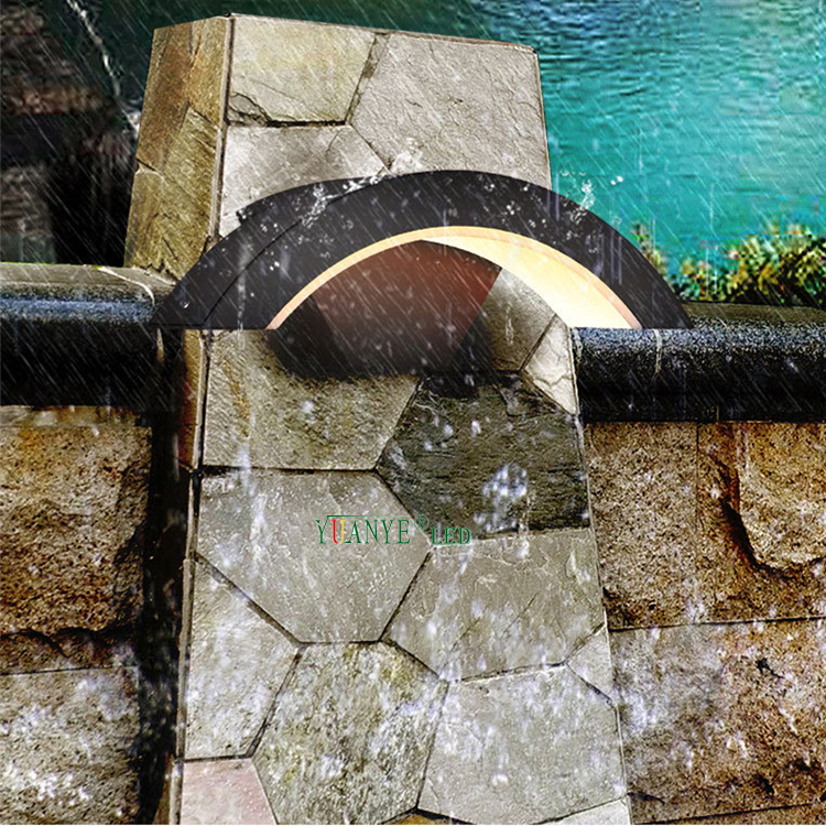 Yuanyeled - Suplai Cerdas Dinding Cerdas Housing Housing Rendah IP65 Sensing Otomation WiFi DMX Lampu Dinding Opsional YY -BDL010 11