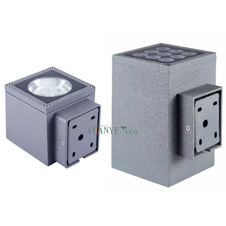Yuanyeled - Lampu Taman Luaran Dinding Luar Dilancarkan Kalis air IP65 Cob SMD Wall Lighting RGB RGBW YY -BDS042 7
