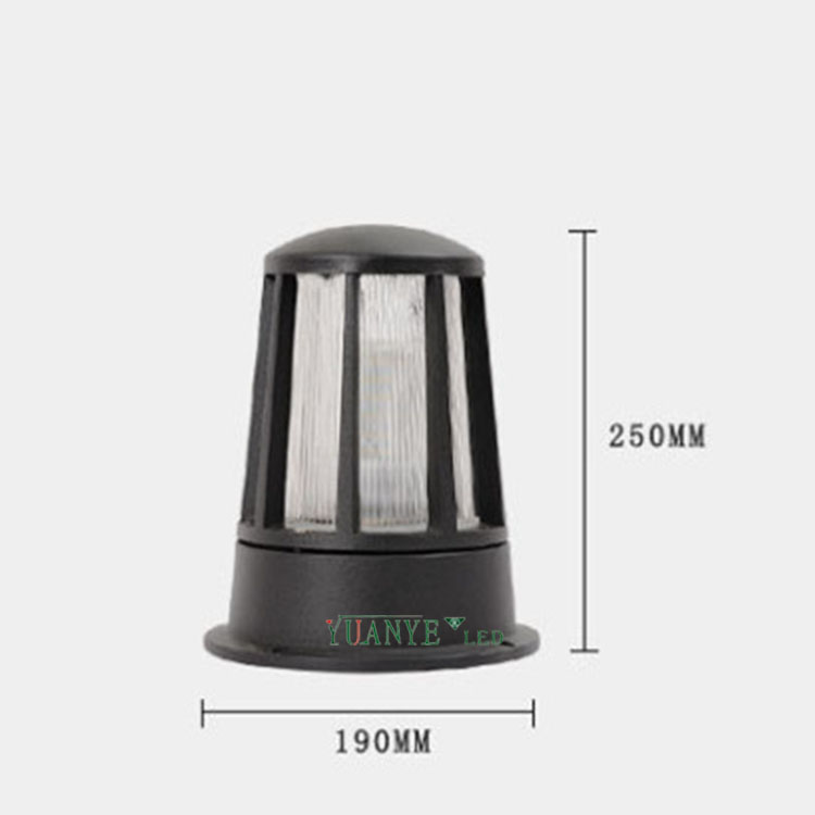 YuaNyeled - Lampada a parete decorativa decorativa dmx512 illuminazione stile impermeabile ip65 fonce moderno per esterno interno yy -bdr020 3