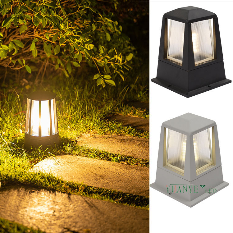 Yuanyeled - Nouveau mur d'arrivée Lumière Aluminium 5W 6W 7W 9W LED OUTDOOR WiFi Control Landscape Layscape Yy-BDS027 12