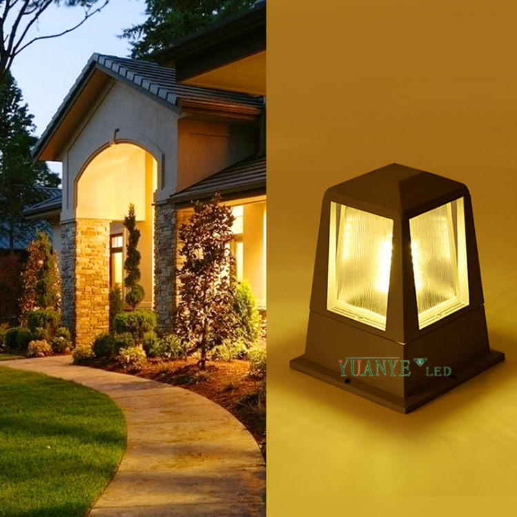Yuanyeled - Nouveau mur d'arrivée Lumière Aluminium 5W 6W 7W 9W LED OUTDOOR WiFi Control Landscape Layscape Yy-BDS027 11
