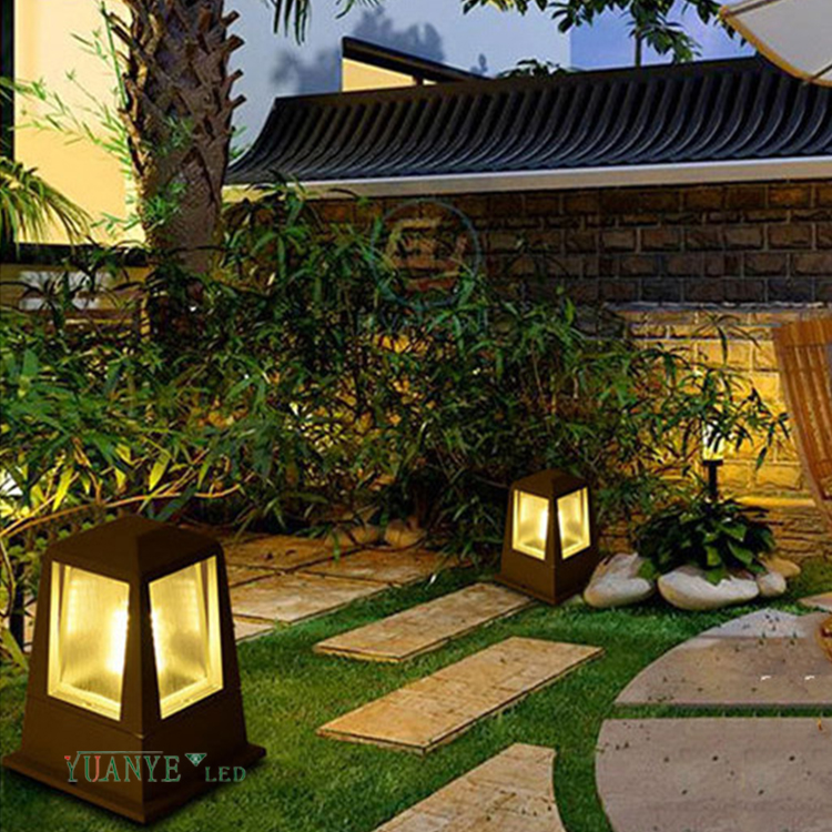 Yuanyeled - Nouveau mur d'arrivée Lumière Aluminium 5W 6W 7W 9W LED OUTDOOR WiFi Control Landscape Layscape Yy-BDS027 10