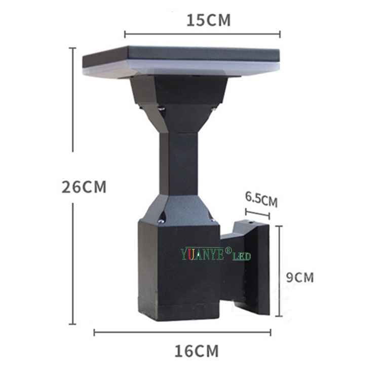 Yuanyeled - moderne Energiesparungswandleuchte 5W 9W 15W Gartenlichter RGB RGBW YY -BDS038 8