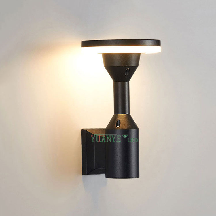 Yuanyeled - Black Adjustable Outdoor Garden Solar LED lamps angle up up Murning 5W 9W 15W YY-BDR023 7