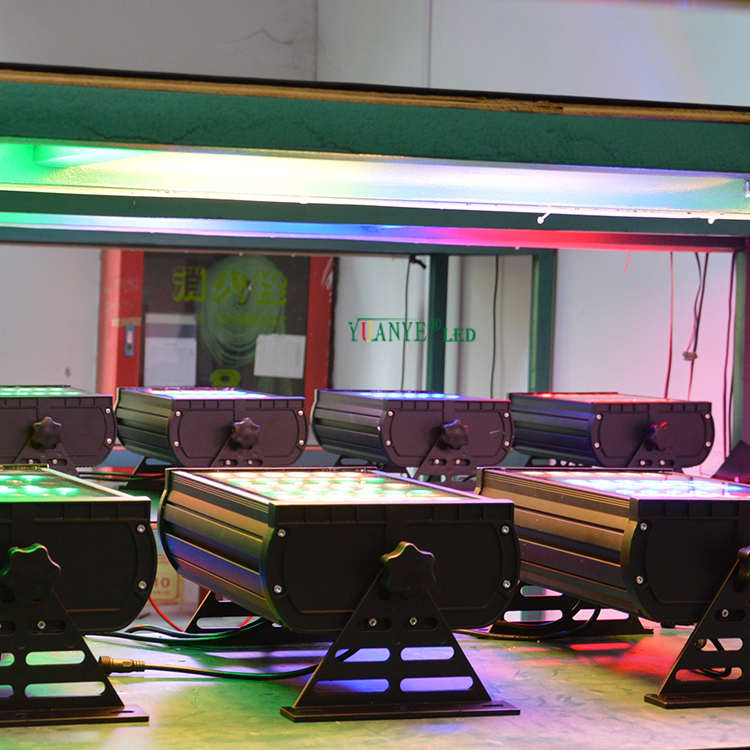 Yuanyeled - Luz de inundación de inundación al aire libre profesional RGB RGBW Lámpara puntual nueva iluminación de diseño para la decoración del hotel YY -SG001 9