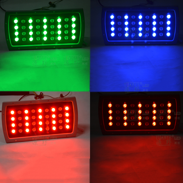 LED 스팟 라이트 DMX512 LED 램프 72W 120W 288W 17 인치 야외 건물을위한 22 인치 방수 홍수 조명 YY-TG4L 8