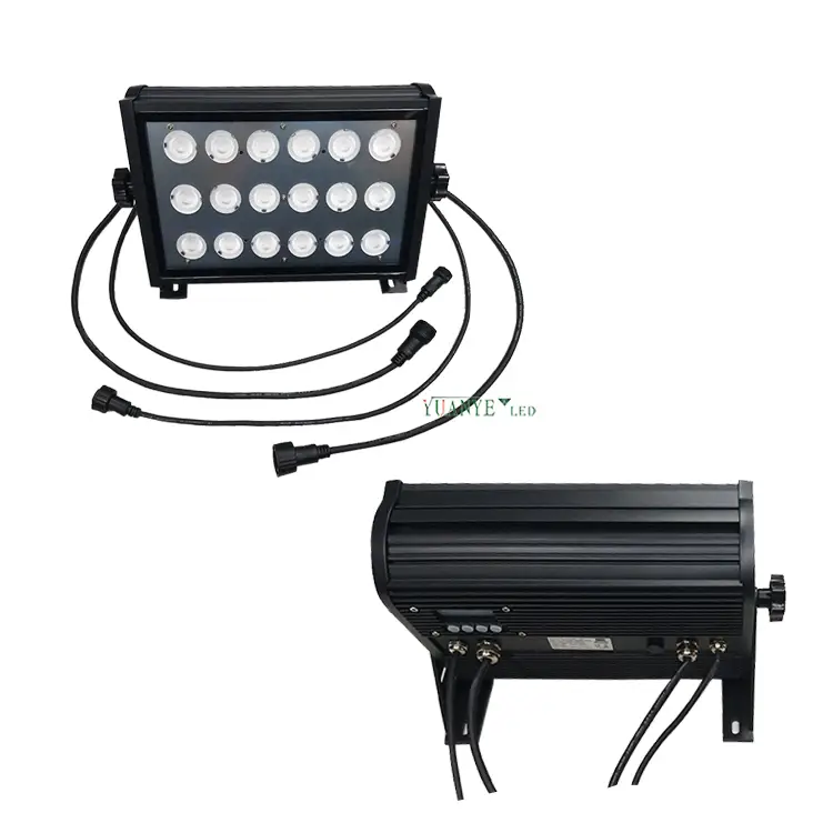 LED 기능 홍수 광선 RGB RGBW 에너지 절약 높은 루멘 SMD3535 48W 90W 100W 180W Stage YY-SG001 1