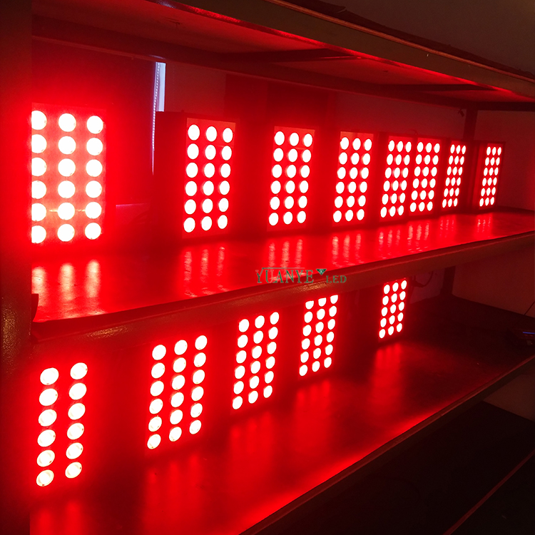 Fungsi LED Banjir RGB RGBW Tenaga Penjimatan Tinggi Lumen SMD3535 48W 90W 100W 180W Untuk peringkat yy-sg001 9