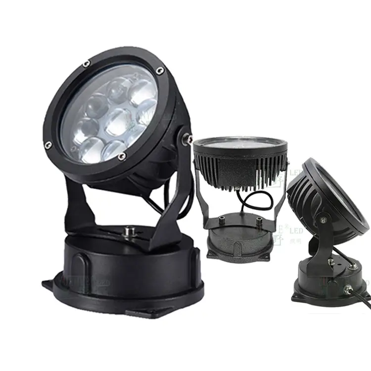표면 장착 LED 홍수 표시등 직경 5.5 인치 7 인치 실외 스마트 조명 27W 36W 54W 81W 프로젝터 조명 ​​YY-TG6B 1