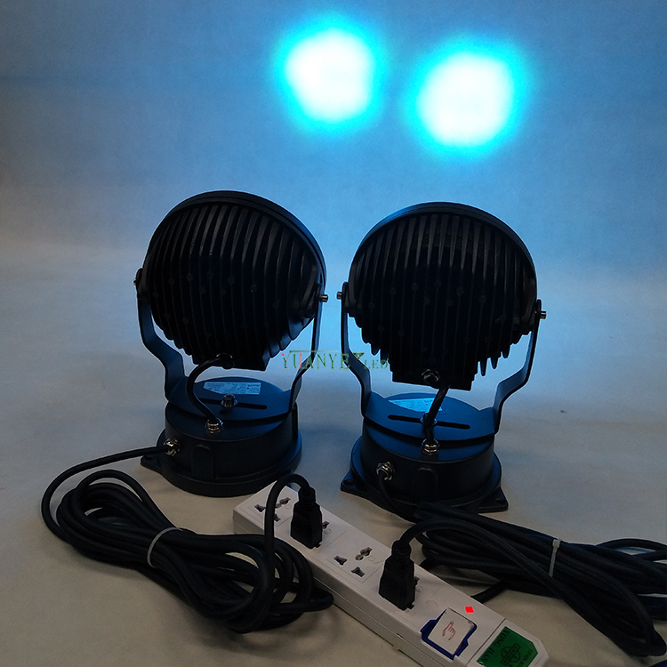 Luce di inondazione a LED montata in superficie Dia 5,5 pollici Smart Lights da esterno 27W 36W 54W 81W Illuminazione proiettore YY-TG6B 8