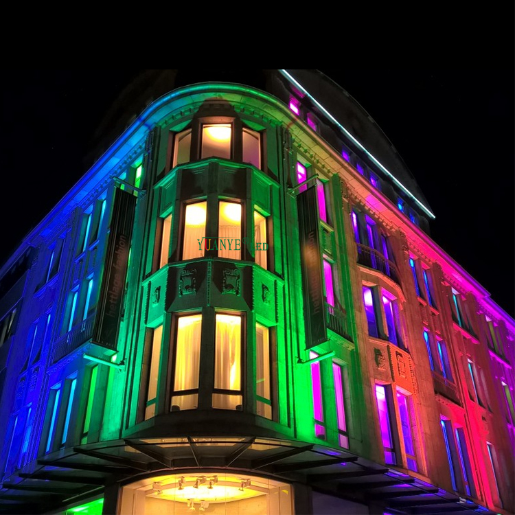 Yuanyeled- 야외 LED 홍수 조명 3W 9W 프로젝터 조명 ​​스포트라이트 호텔 건물 벽 조명 YY -TG6A 13