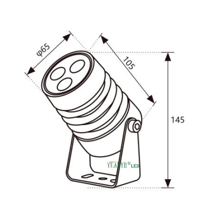 競争力のある価格LEDスポットステージライトIP65プロフェッショナル3W 5W 10W 3000Kクリスマスデコレーション用YY-TG6C 9