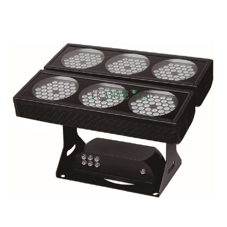 YuanyEled - Fuente SMD de luz LED SMD DMX512 RGB Flood Light IP65 108W 144W 216W para el edificio al aire libre de teatro YY -SG0017 8