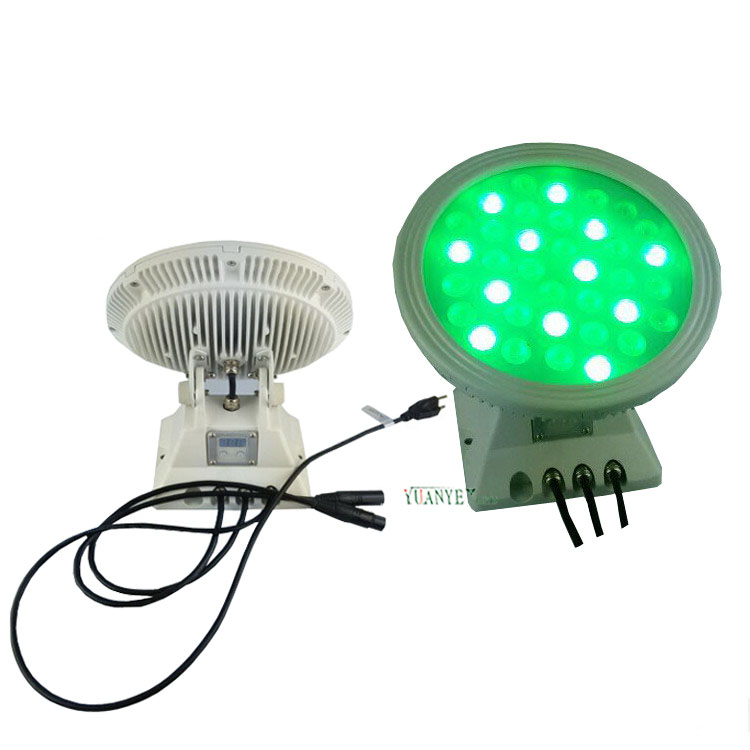 YuaNyELED -Exterior Spot Light Remote Control 18W 72W劇場フラッドライトサウンドオートプレイステージ照明YY -SG0021 7