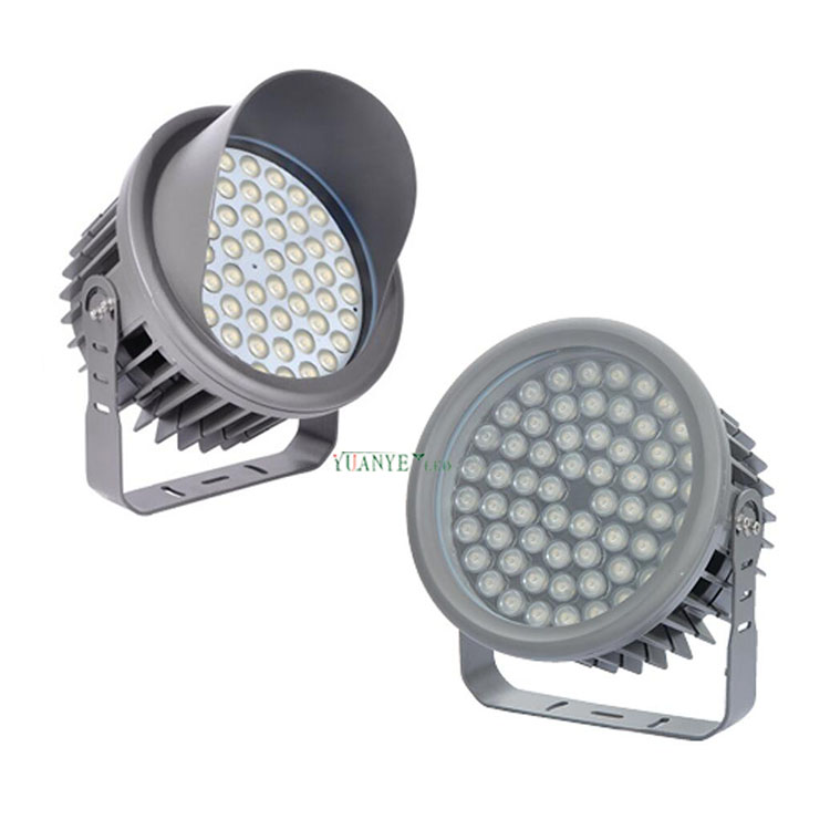 Yuanyeled- LED 단계 스타디움 라이트 리플렉터 18W 24W 30W 54W 따뜻한 흰색 DMX512 스팟 라이트 파티 장식 YY -SG0024 7