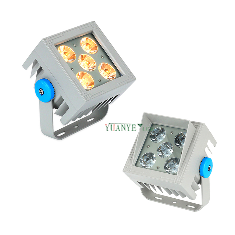 Yuanyed - светодиодное оформление города свет RGB IP65 RGB 3000K Пульт дистанционного управления Zigbee3.0 20W 36W 70W сценический бар Light YY -TG7M 7