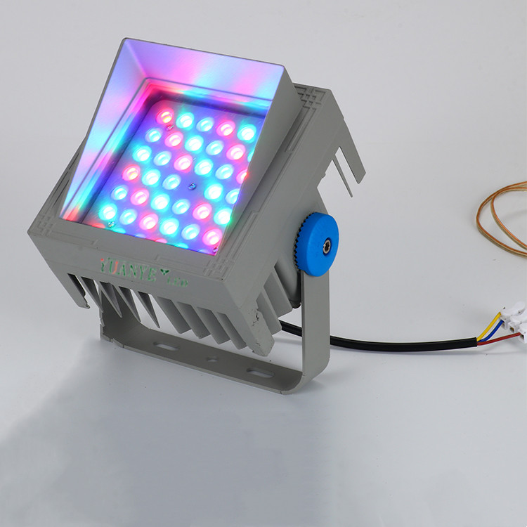 Yuanyed - светодиодное оформление города свет RGB IP65 RGB 3000K Пульт дистанционного управления Zigbee3.0 20W 36W 70W сценический бар Light YY -TG7M 9