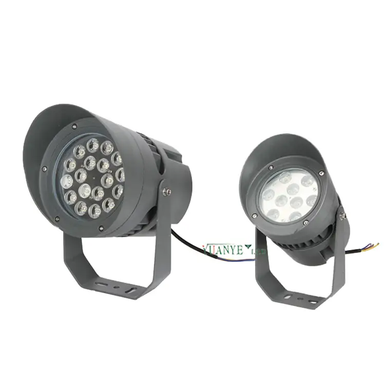 Yuanyeled- LED 태양 광 홍수 조명 DMX512 스테이지 파티 조명을위한 리모컨 YY -TG6D 1