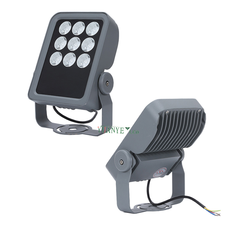 Yuanyeled - LED LED Flood Lead LED في الهواء الطلق IP65 DRIDACTION DRIDATION للبناء في الهواء الطلق YY -TG3F 8