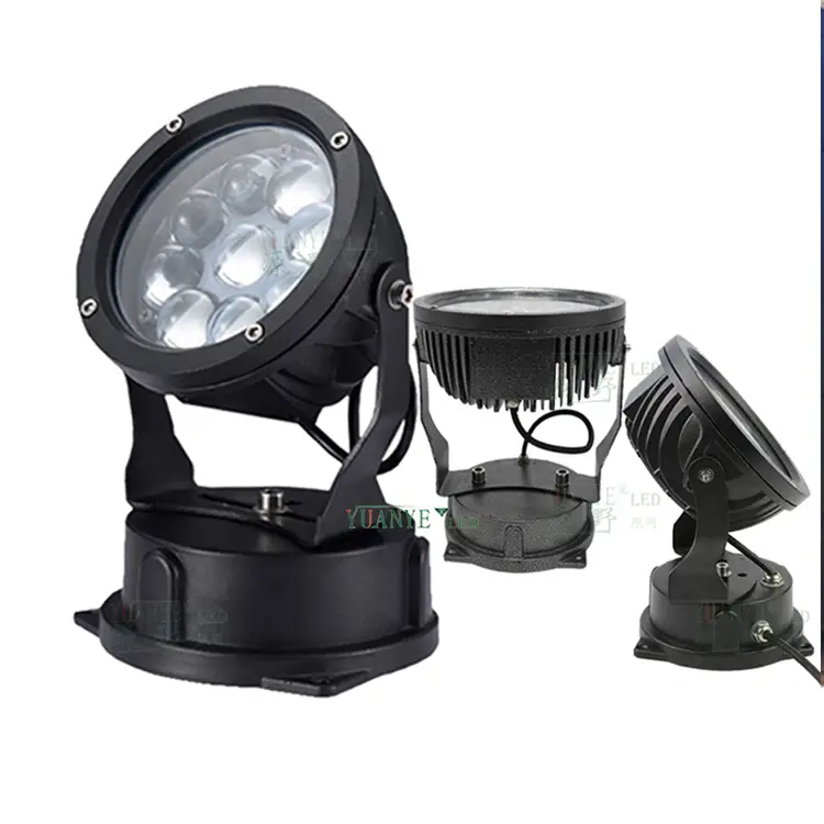 yuanyeled - Led Spot Lights 27w 36w 54w 81w Black Finish For Outdoor Building Amusement Park YY-TG6B 1