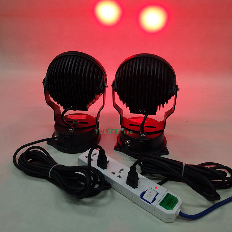 Yuanyeled - LED Spot Lights 27W 36W 54W 81W Finition noire pour le bâtiment extérieur Park Amusement Yy-TG6B 8