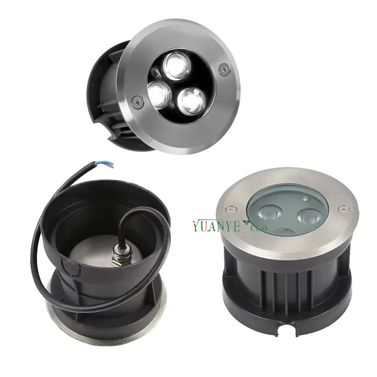 Yuanyeled - Customized LED Runde unterirdische licht dekorative Beleuchtung 3000k RGBW Einstellbare architektonische YY -DMR010 1