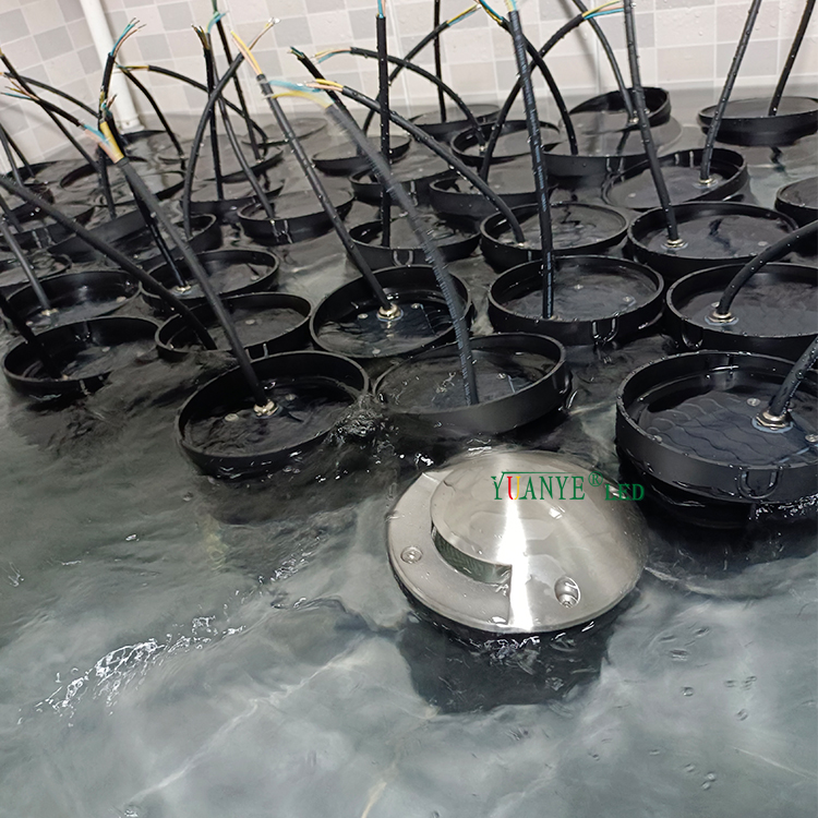 Yuanyeled - China Großhandel 5 in 1 RGBWA -Untergrundleuchten Leichter Garten rund inground hell yy -dmr012 9