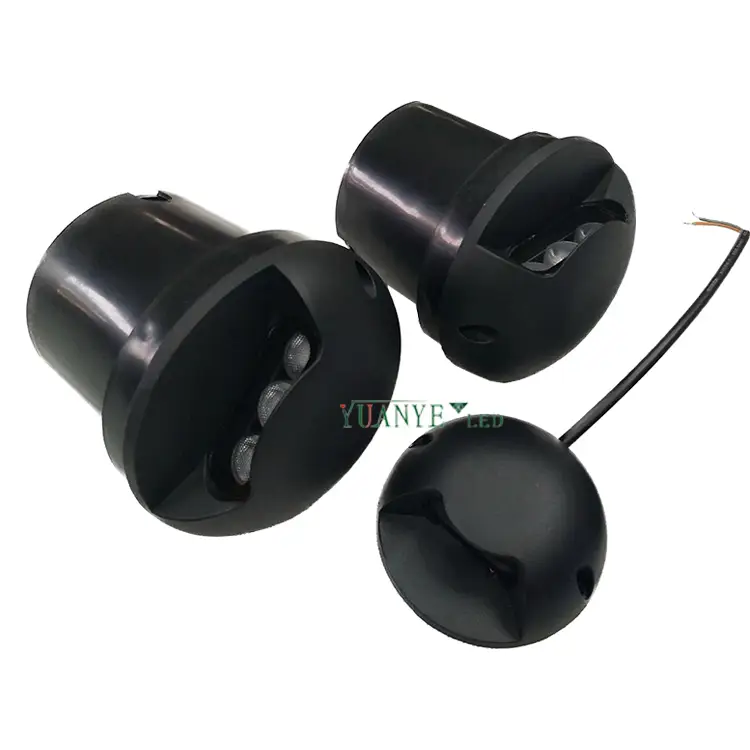 Yuanyeled - China führte ausgefallene unterirdische Licht RGBW Solar Deck Light WiFi Dali begrabene Rasentreppenlampe YY -DMR005 1