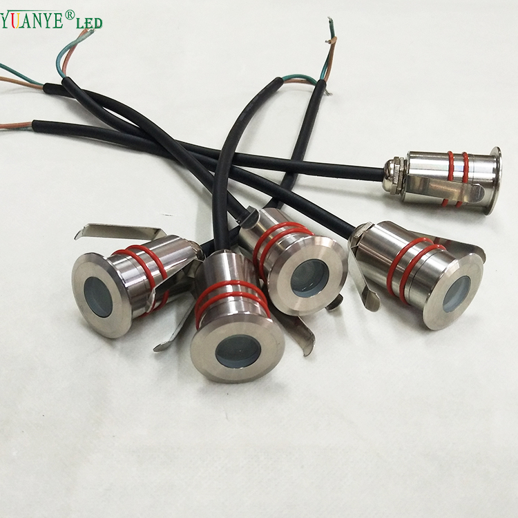 yuanyeled - Recessed Underground Light 1w Outside Stainless Steel Low Voltage 2 Years Warranty YY-DMR006 7
