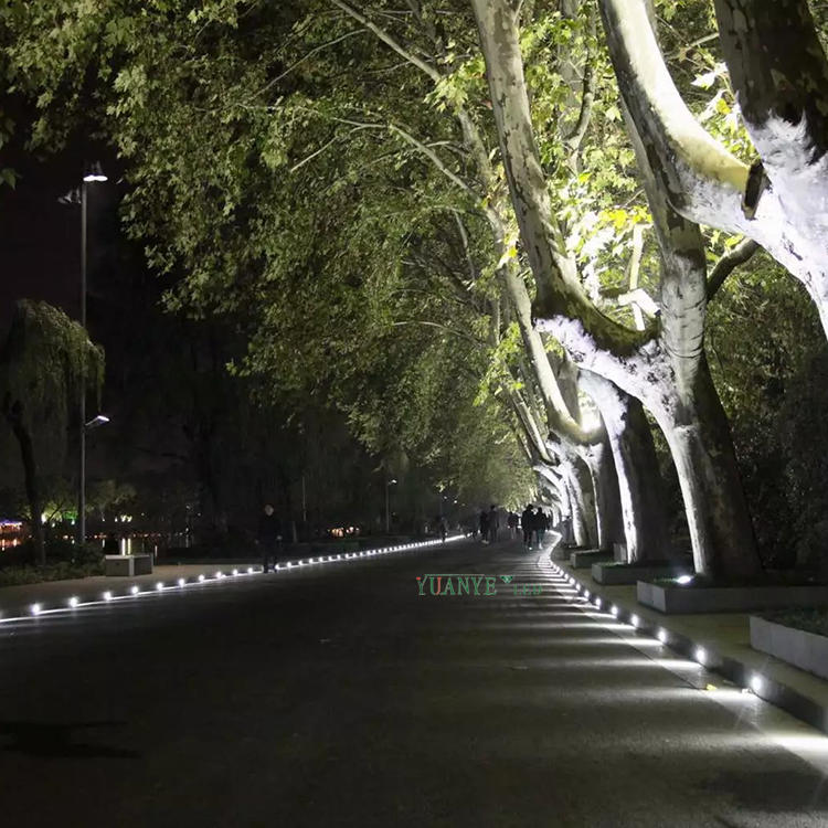 yuanyeled - Recessed Underground Light 1w Outside Stainless Steel Low Voltage 2 Years Warranty YY-DMR006 10