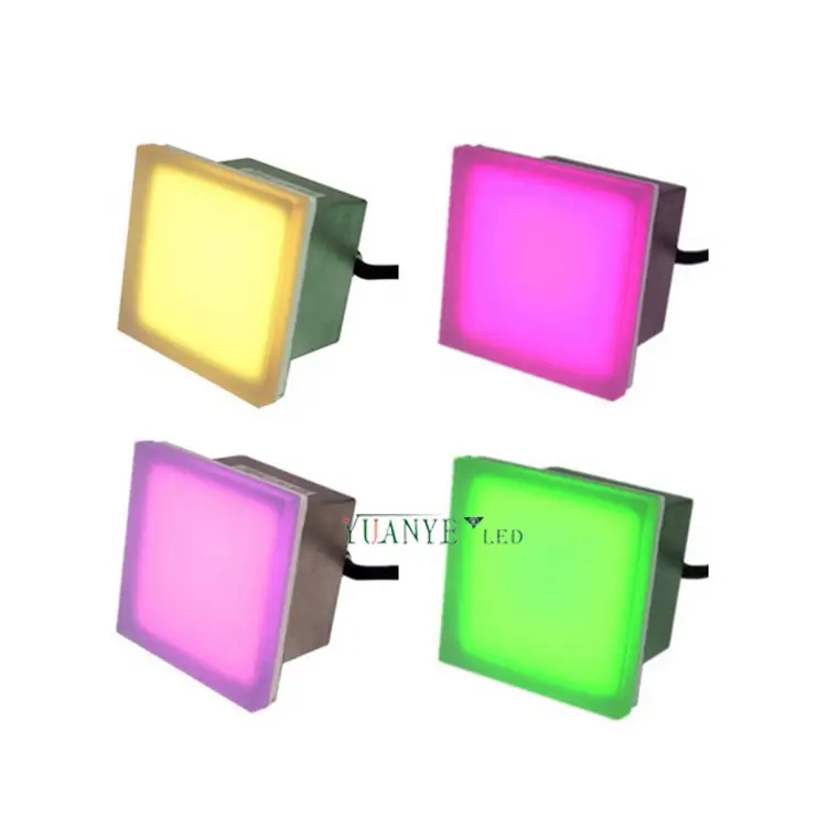 Personalizzato in zigbee 3.0 illuminazione canale impermeabile in mattoni solari in acciaio inossidabile in acciaio inossidabile yy-dzs001 1