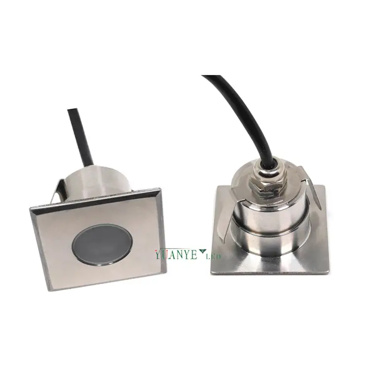 yuanyeled - Promotion Solar Deck Light Driveway Light OEM Architectural Dali 12 Volt Input Square YY-DMS003 1