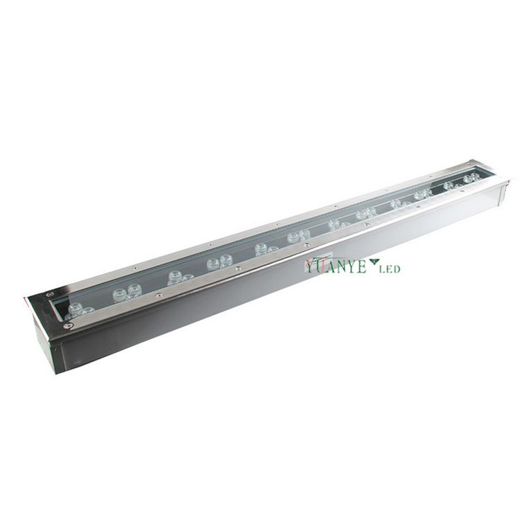 Yuanyeled - Fábrica Direct Linear Underground Lighting 12W 27W 72W Sensor de inundación Luces de inundación Cálida yy -DML003 9