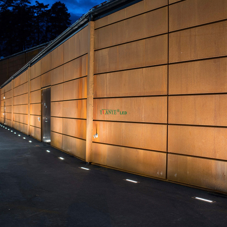 Yuanyeled - Fábrica Direct Linear Underground Lighting 12W 27W 72W Sensor de inundación Luces de inundación Cálida yy -DML003 12