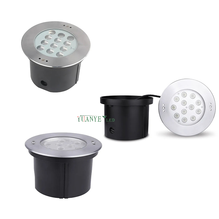 YuAnyELED -Round LED LED水中プールライト22W DC 12V埋め込みマウント装飾暖かいRGB変更可能なYY -Cycdi 9