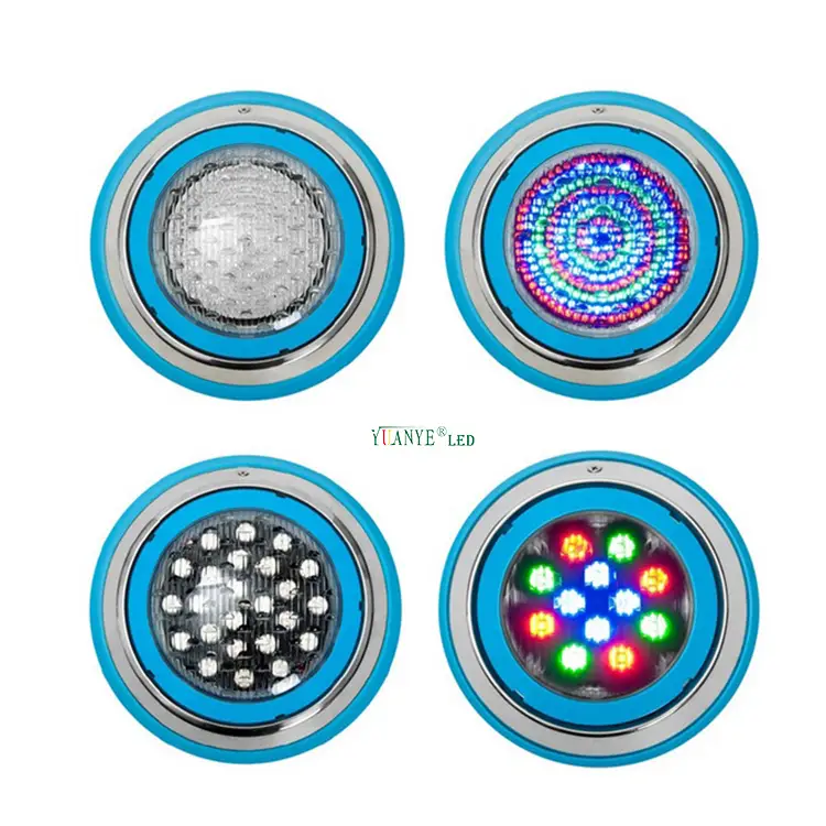 Yuanyeled- 수영장 라이트 IP68 24W RGB CCT DC12V MIBOXER 컨트롤러 호환 YY -YCD 1