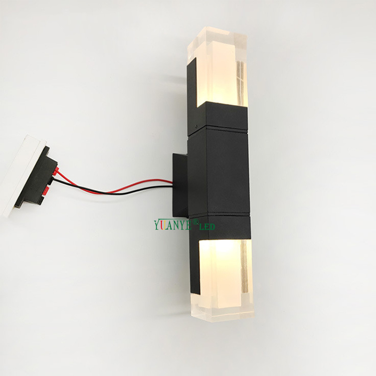 YuaNyELED -LED IP65屋外壁照明3W 9W 12W表面マウント防水アクリルアルミニウムYY -BDS021 8