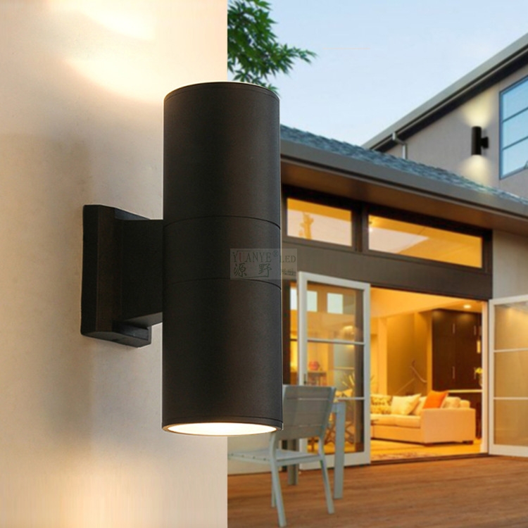 YuAnyELED-LEDウォールライト0/1-10V 6W 30W 48W 72W DMX512 RGB 3000K Outdoor IP65 YY-BDR001 10