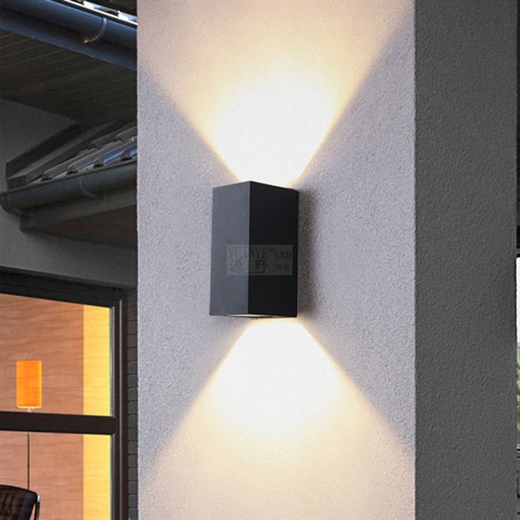 Yuanyeled - iluminação de parede de jardim de LED externo 5W 10W para cima e para baixo IP65 parede leve YY -BDS002 2